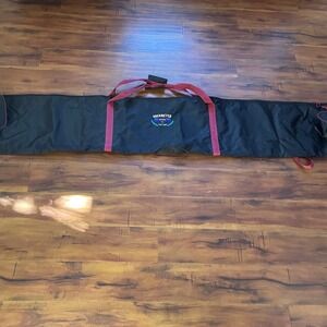 Obermeyer Ski Bag Carry Case 84" Black Red Skiwear Test Team Logo Travel